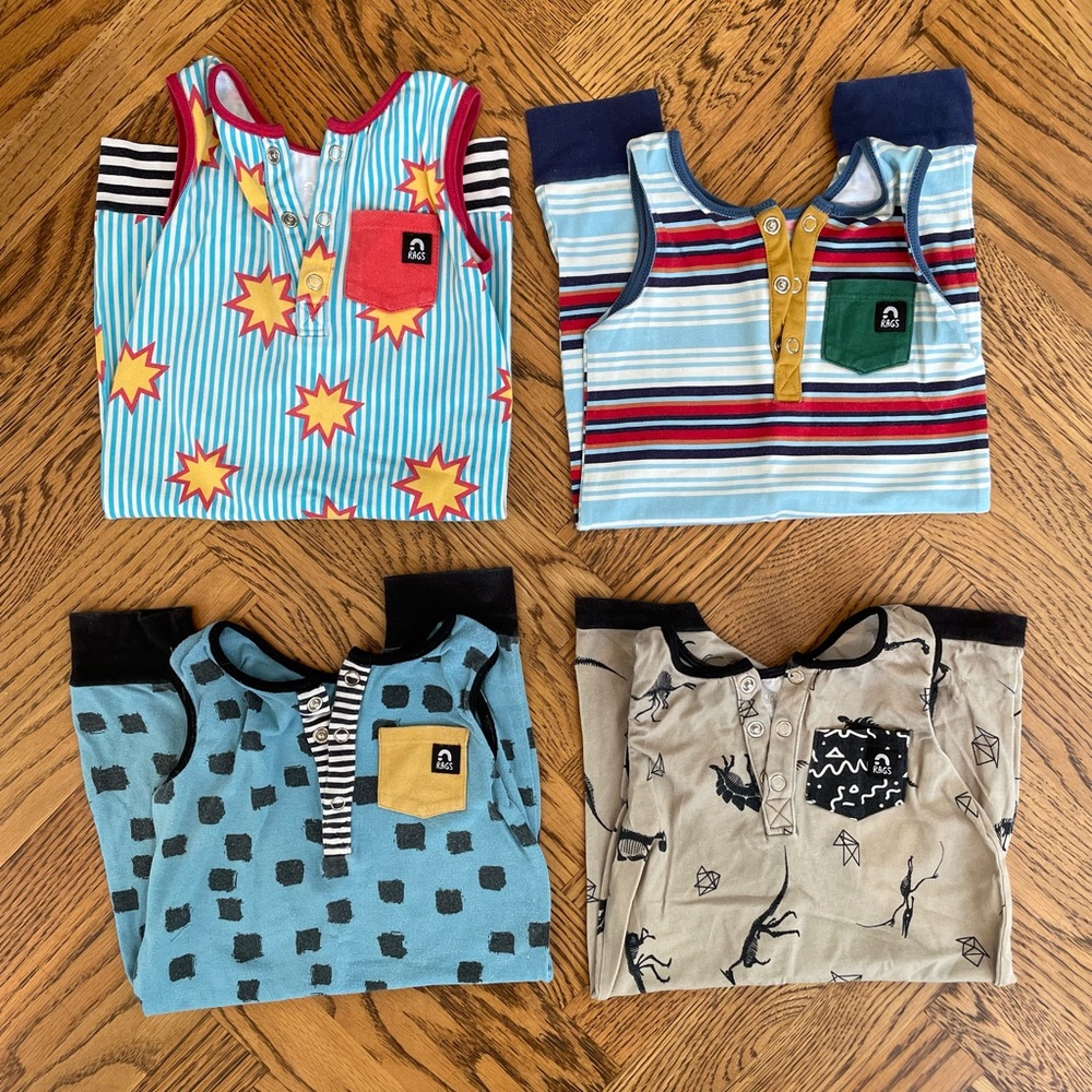 Rags to Raches Henley Tank Bundle